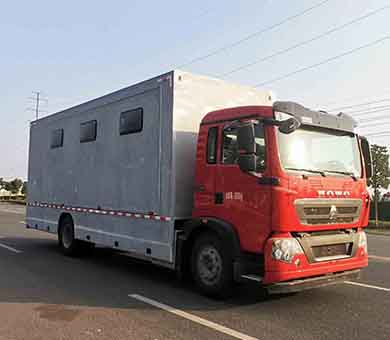 程力牌CL5180XCS6BZ型廁所車